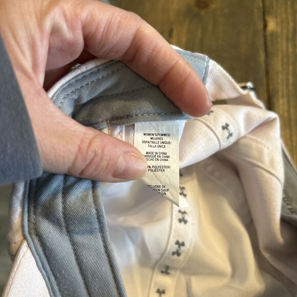 Under Armour Women UA Free Fit Hat Outdoor Gear Hat Adjustable Pink - Picture 5 of 5